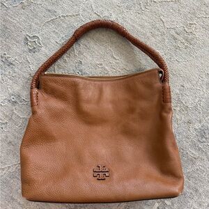 Tory Burch Tan Leather Hobo Bag